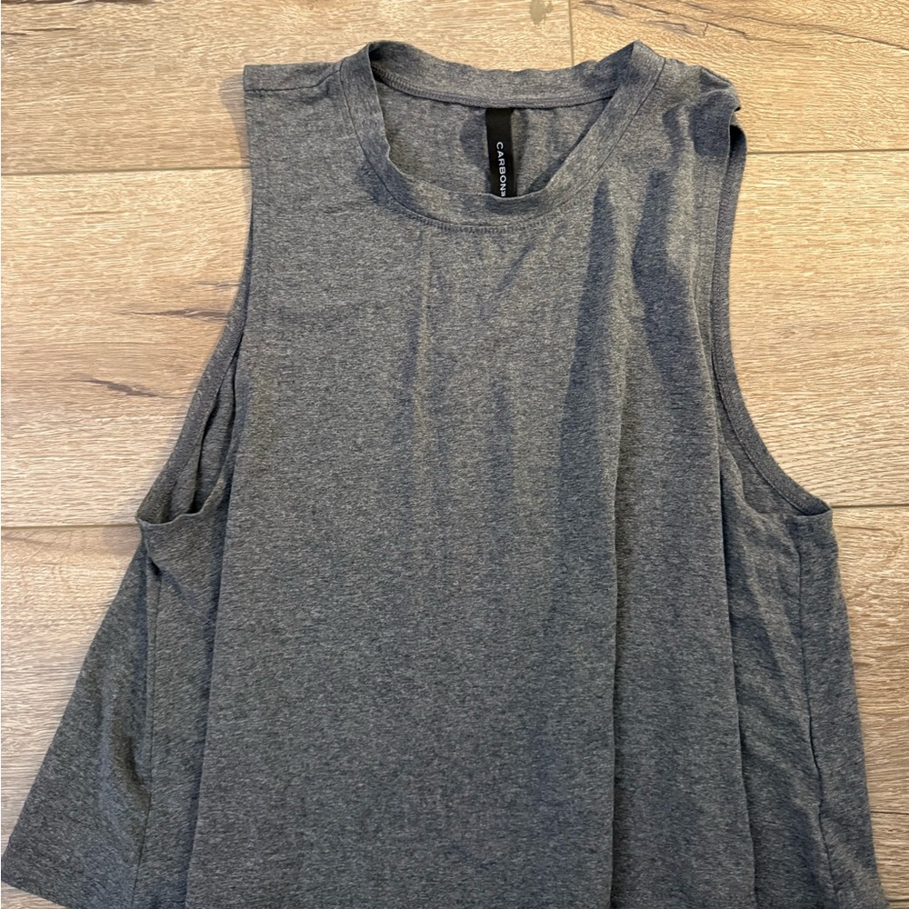 Carbon38 Charcoal Muscle Tee